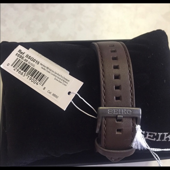 Seiko Prospex Radio Sync Solar Chrono Men’s Watch - Picture 2 of 2